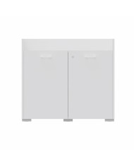 LAS - Mobile smart con 2 ante cieche e serratura L.80 X P.41,7 X H.71,1