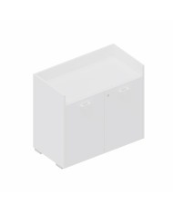 LAS - Mobile smart con 2 ante cieche e serratura L.80 X P.41,7 X H.71,1