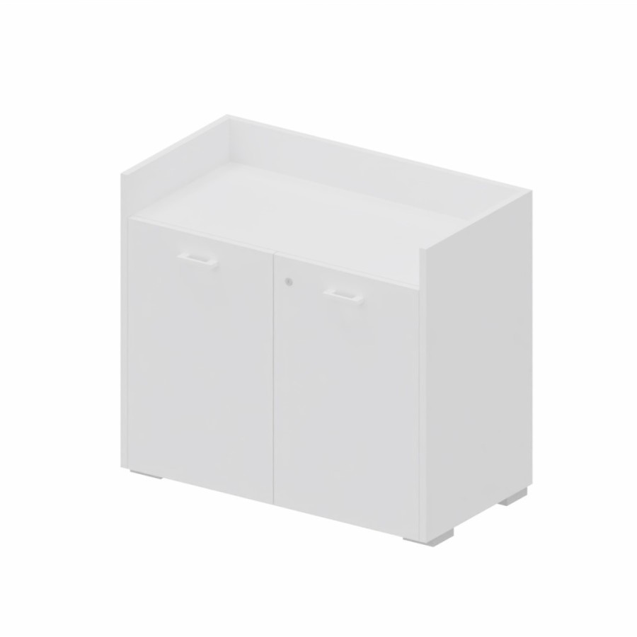 LAS - Mobile smart con 2 ante cieche e serratura L.80 X P.41,7 X H.71,1