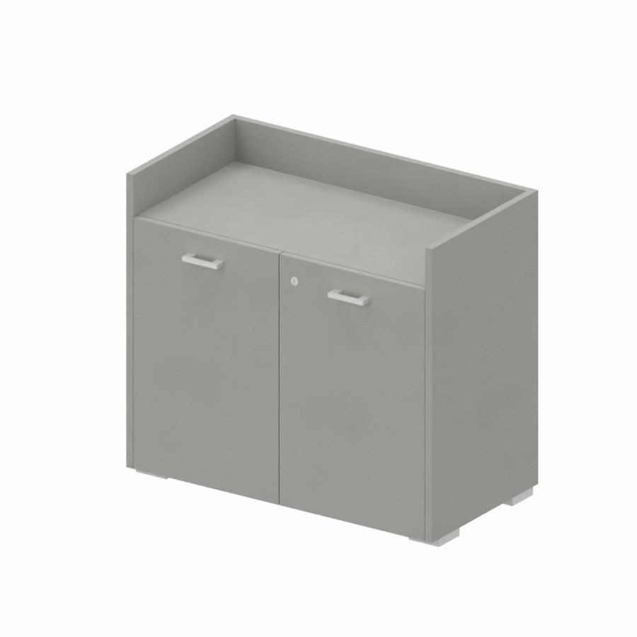 LAS - Mobile smart con 2 ante cieche e serratura L.80 X P.41,7 X H.71,1