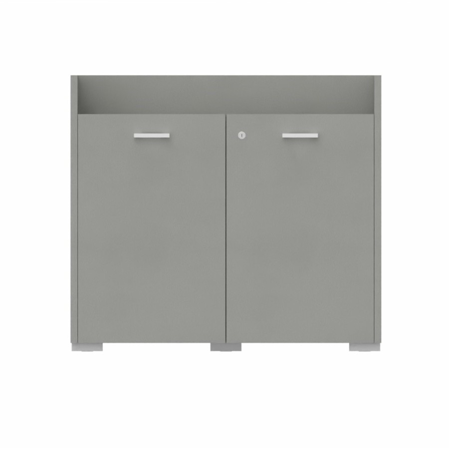 LAS - Mobile smart con 2 ante cieche e serratura L.80 X P.41,7 X H.71,1