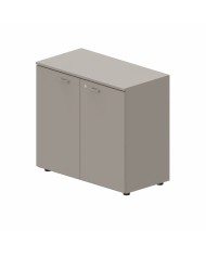 LAS - Mobile medio contenitore 2 ante cieche con serratura e top L.90 x p.46,3 x H.81,5