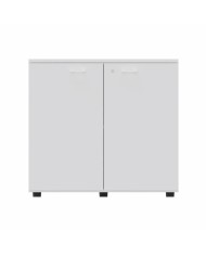LAS - Mobile medio contenitore 2 ante cieche con serratura e top L.90 x p.46,3 x H.81,5