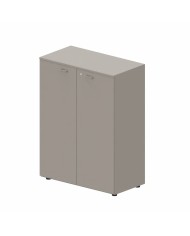 LAS - Mobile medio contenitore 2 ante cieche con serratura e top L.90 x p.46,3 x H.120