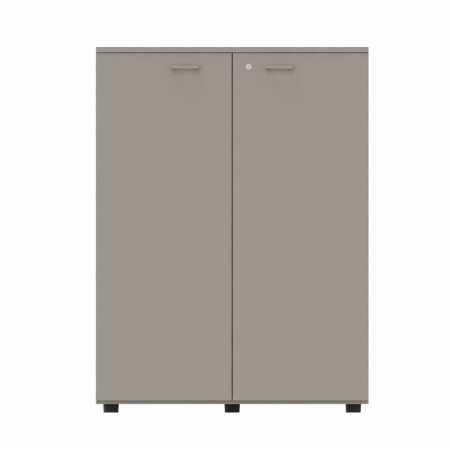 LAS - Mobile medio contenitore 2 ante cieche con serratura e top L.90 x p.46,3 x H.120