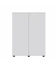 LAS - Mobile medio contenitore 2 ante cieche con serratura e top L.90 x p.46,3 x H.120