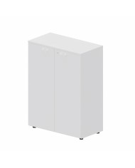 LAS - Mobile medio contenitore 2 ante cieche con serratura e top L.90 x p.46,3 x H.120