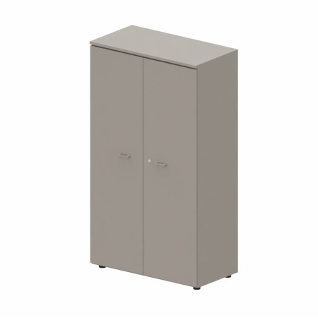 LAS - Mobile medio contenitore 2 ante cieche con serratura e top L.90 x p.46,3 x H.158,3