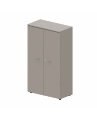 LAS - Mobile medio contenitore 2 ante cieche con serratura e top L.90 x p.46,3 x H.158,3