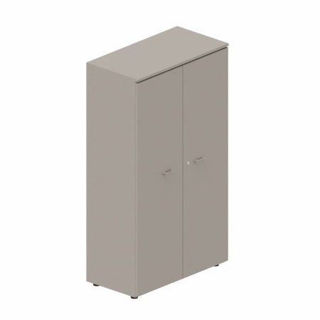 LAS - Mobile medio contenitore 2 ante cieche con serratura e top L.90 x p.46,3 x H.158,3