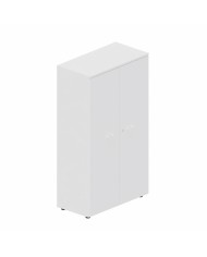 LAS - Mobile medio contenitore 2 ante cieche con serratura e top L.90 x p.46,3 x H.158,3