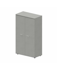 LAS - Mobile medio contenitore 2 ante cieche con serratura e top L.90 x p.46,3 x H.158,3