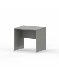 LAS - Scrivania Oxi con piano e gambe in legno profondità 70 cm - Colore Grigio