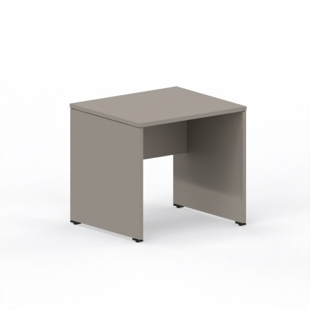 LAS - Scrivania Oxi con piano e gambe in legno profondità 70 cm - Colore Stone Grey