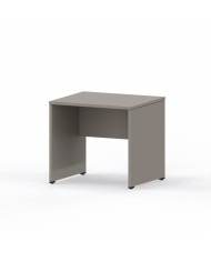 LAS - Scrivania Oxi con piano e gambe in legno profondità 70 cm - Colore Stone Grey