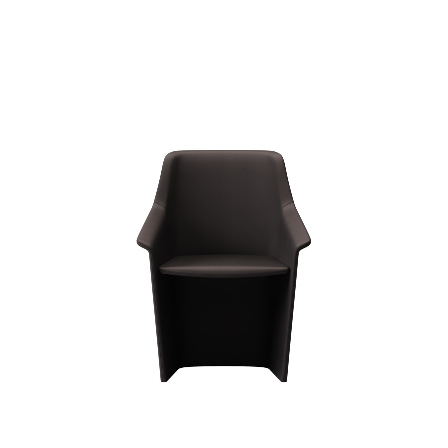 LAS - Poltrona direzionale pozzetto con sedile reclinabile, impilabile in fila