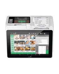 Wycash 800 Sistema fiscale Touch RT completo - attivazione inclusa - colore bianco