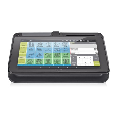 Wycash 800 Sistema fiscale Touch RT completo - attivazione inclusa - colore nero