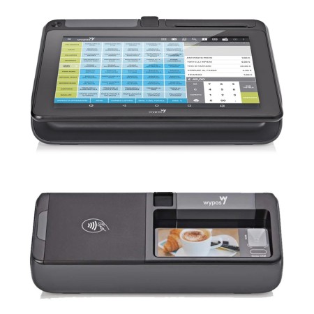 Wycash 800 Sistema fiscale Touch RT completo - attivazione inclusa - colore nero