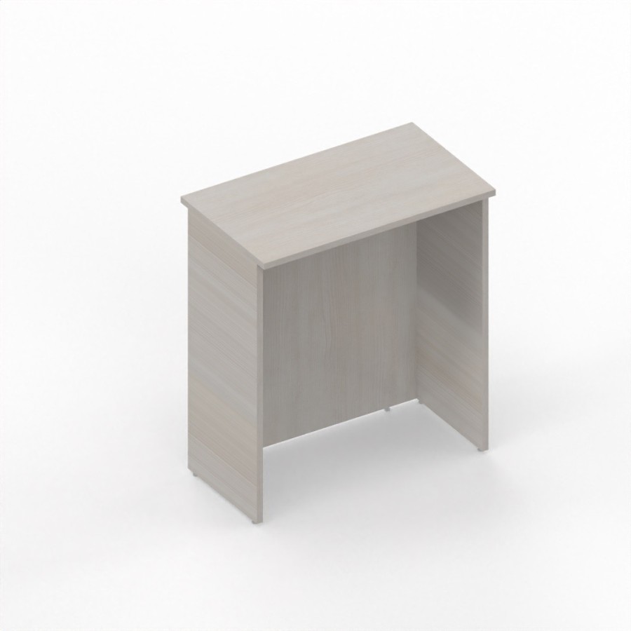 NEWFORM - Reception bancone  H.110 cm per negozi uffici punto cassa  - Colore Frassino Virgilio