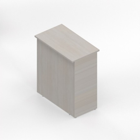 NEWFORM - Reception bancone  H.110 cm per negozi uffici punto cassa  - Colore Frassino Virgilio