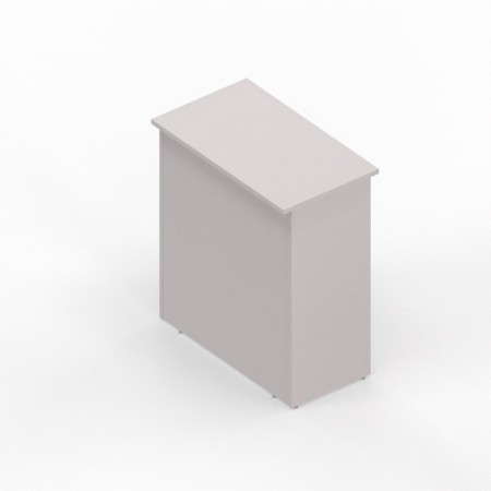 NEWFORM - Reception bancone H.110 cm per negozi uffici punto cassa - Colore Grigio