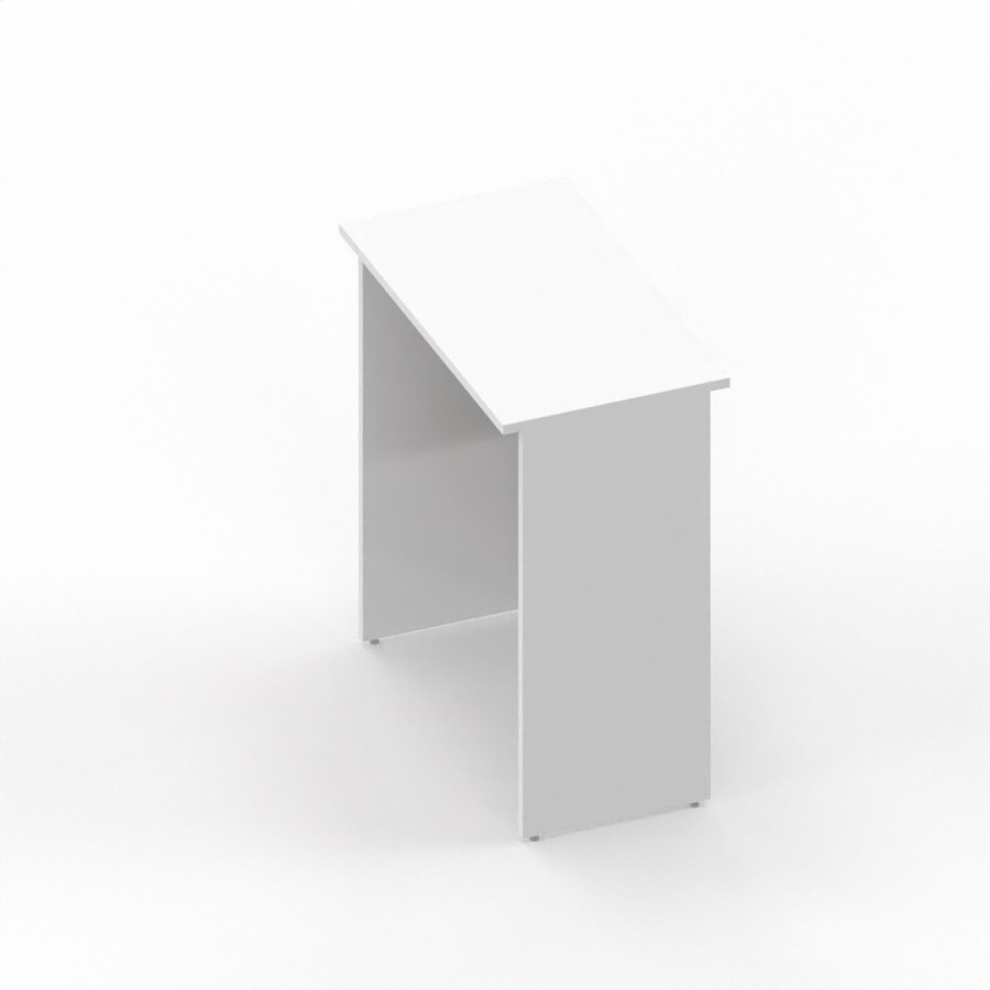 NEWFORM - Reception bancone H.110 cm  per negozi uffici punto cassa  - Colore Bianco