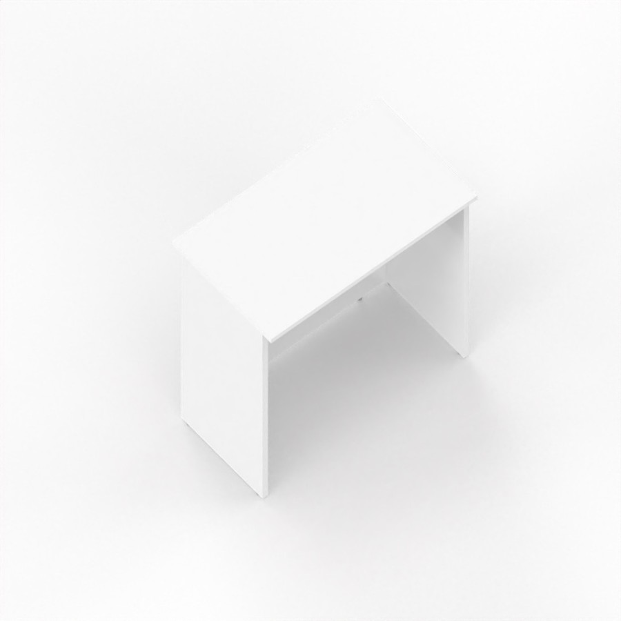 NEWFORM - Reception bancone H.110 cm  per negozi uffici punto cassa  - Colore Bianco