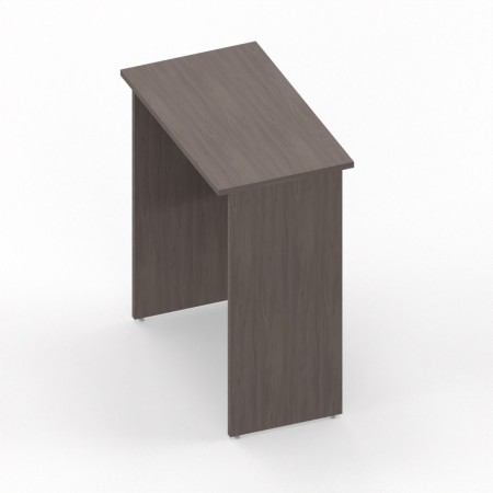 NEWFORM - Reception bancone  H.110 cm per negozi uffici punto cassa  - Colore Noce Corteccia