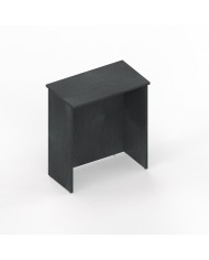 NEWFORM - Reception bancone  H.110 cm per negozi uffici punto cassa  - Colore Noce Tenebra