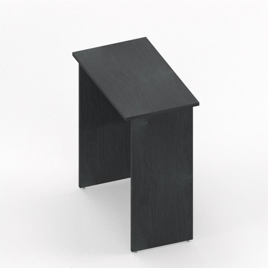 NEWFORM - Reception bancone  H.110 cm per negozi uffici punto cassa  - Colore Noce Tenebra