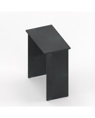 NEWFORM - Reception bancone  H.110 cm per negozi uffici punto cassa  - Colore Noce Tenebra