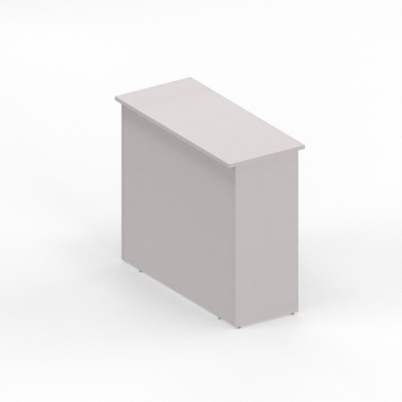 NEWFORM - Reception bancone H.110 cm per negozi uffici punto cassa - Colore Grigio