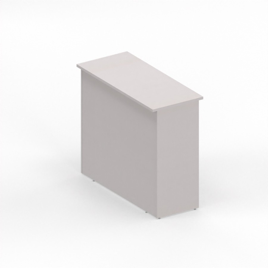 NEWFORM - Reception bancone H.110 cm per negozi uffici punto cassa - Colore Grigio