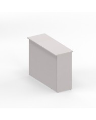 NEWFORM - Reception bancone H.110 cm per negozi uffici punto cassa - Colore Grigio