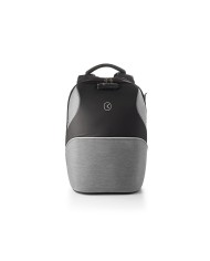 Tekniko TAB  - Zaino con Cavo Antifurto, Chiusura a Combinazione e Porta Usb ergonomico - Grigio