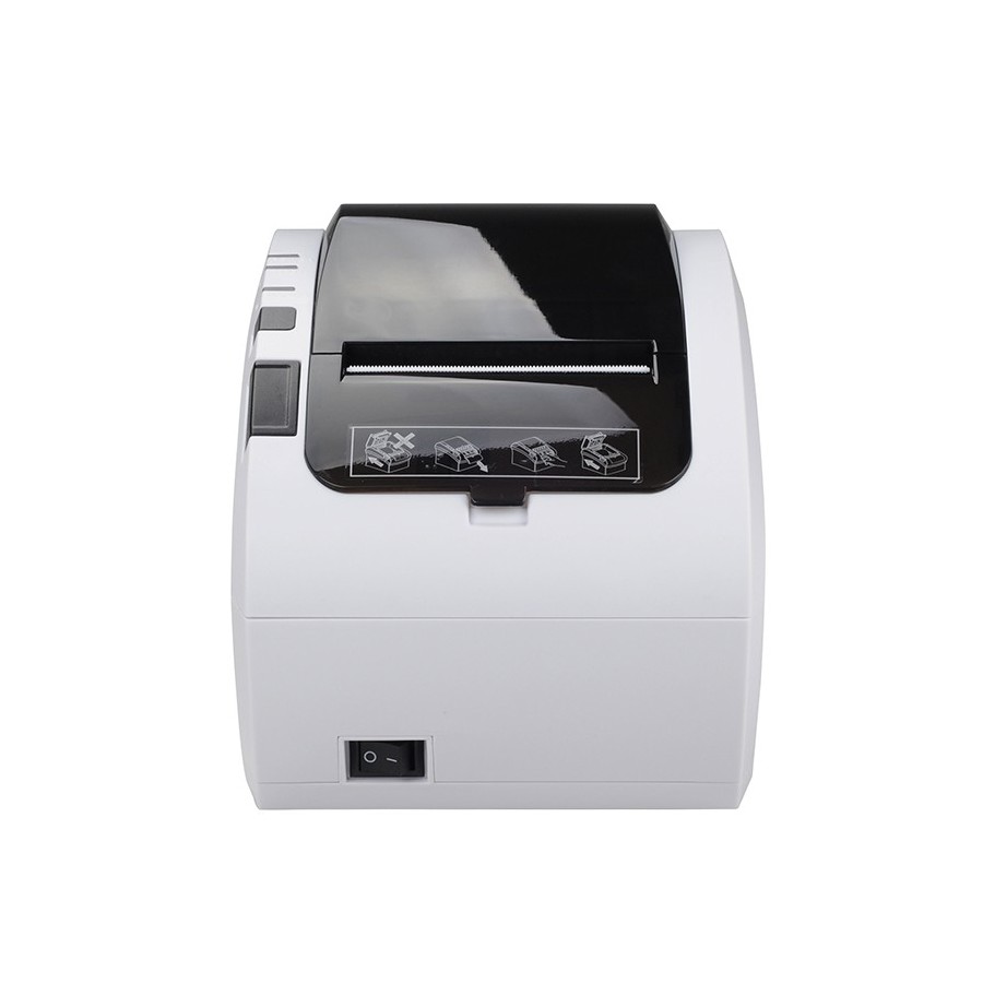 HLH-306 Stampante termica bianca 80mm 300mm/s - WIFI LAN USB RS232 con funzione stampa di coda