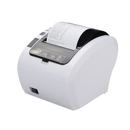 HLH-306 Stampante termica bianca 80mm 300mm/s - WIFI LAN USB RS232 con funzione stampa di coda