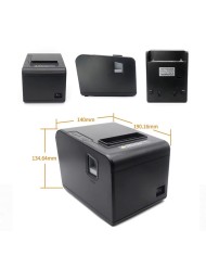 HLH-M804L Stampante termica 80mm USB + WIFI 230mm/s ricevute ticket barcode