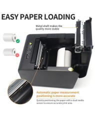 HLH-M804L Stampante termica 80mm USB + LAN  230mm/s ricevute ticket barcode