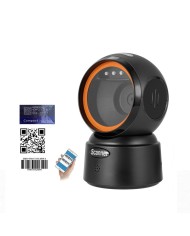 Scanner Barcode 1D 2D da Tavolo Wireless | Bluetooth & USB | Auto-Sense
