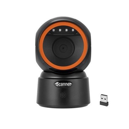 Scanner Barcode 1D 2D da Tavolo Wireless | Bluetooth & USB | Auto-Sense