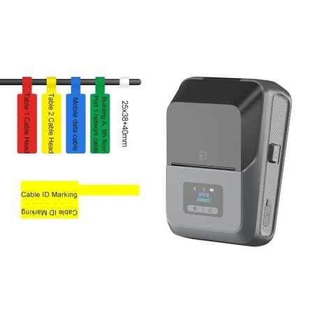 Stampante Etichette Termica DP27S | Portatile Bluetooth USB | 15-57mm 203DPI