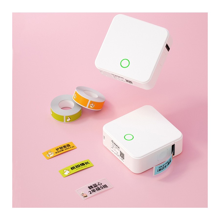 Mini Stampante Etichette Termica P0 | Bluetooth Portatile | Per Cavi Elettrici 12-14mm