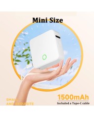 Mini Stampante Etichette Termica P0 | Bluetooth Portatile | Per Cavi Elettrici 12-14mm