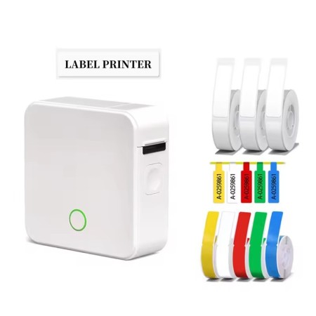 Mini Stampante Etichette Termica P0 | Bluetooth Portatile | Per Cavi Elettrici 12-14mm