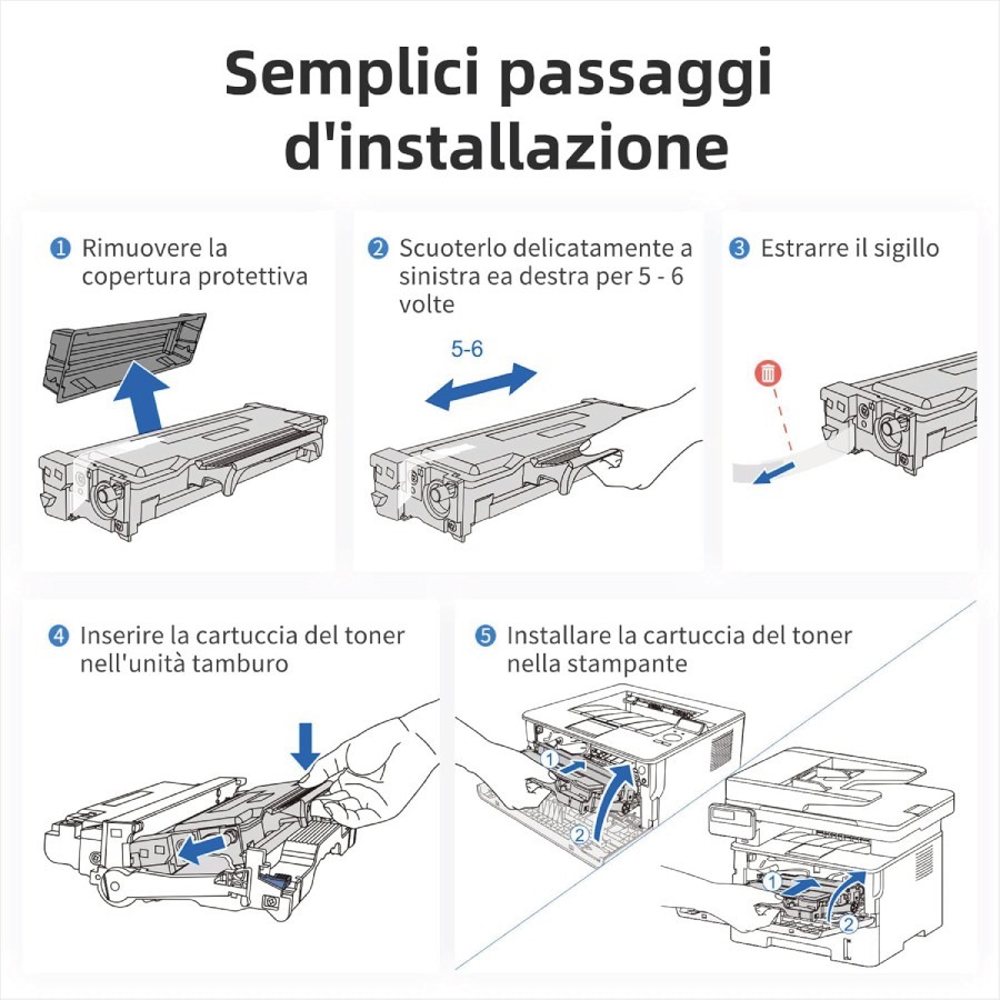 Toner Pantum TL-410H Nero Originale - 3000 Pagine