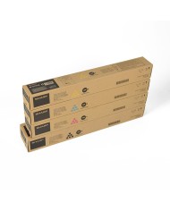 Kit 4 colori toner bk c y m Sharp Originale BP-GT70 per BP-50C26, BP-50C31, BP-50C36, BP-50C45, BP-55C26