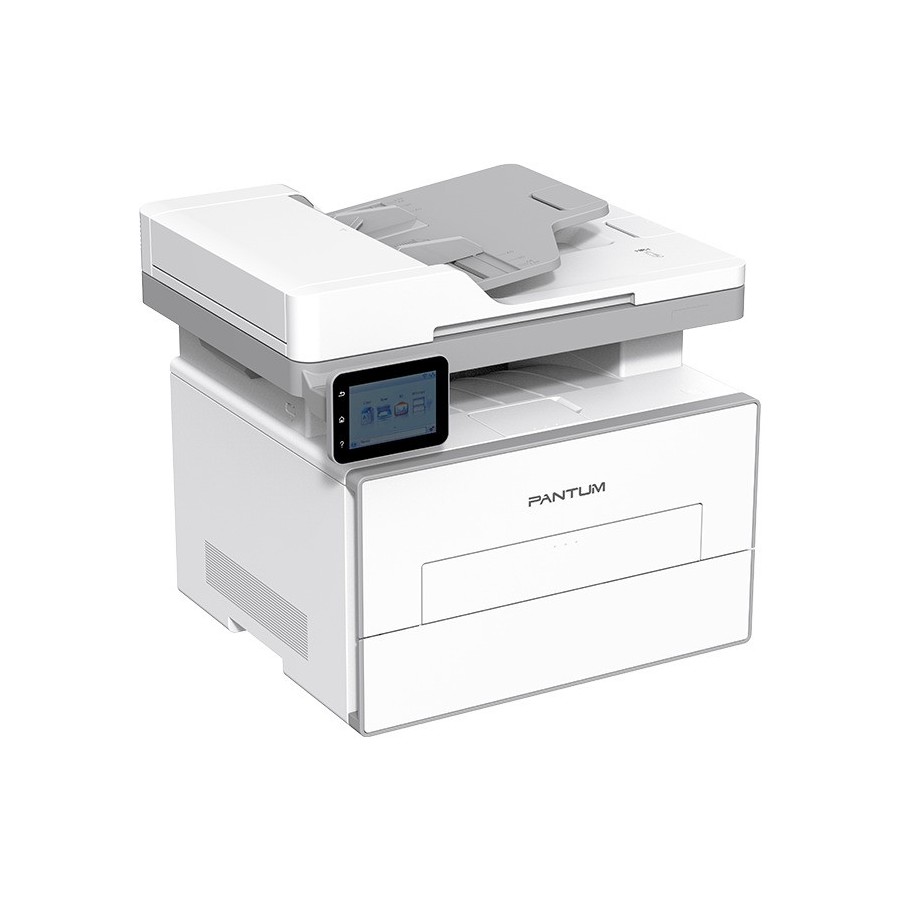 Stampante laser multifunzione Pantum BM4300ADW con cassetto carta e ADF.