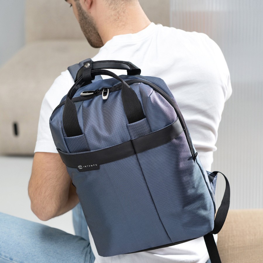 zaino backpack ergonomico blu